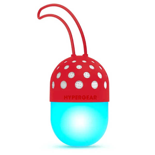 Corneta Inalámbrica Portátil HyperGear Go-Glo 3W Colgante Luz Led